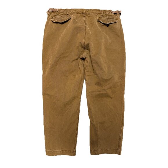 Vintage Polo Ralph Lauren Chino Pants Mens 40x30 Brown - Picture 2 of 15